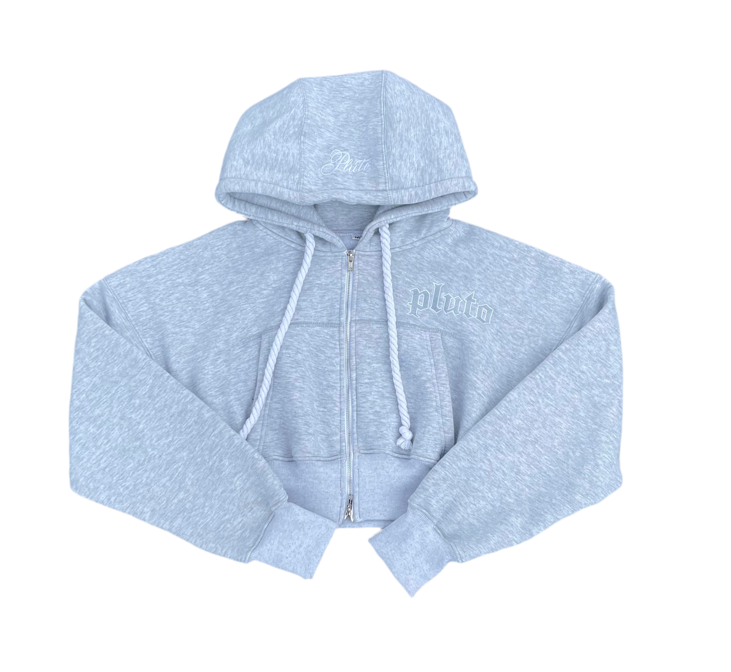 OG CROPPED HOODIE (WOMEN) - GREY