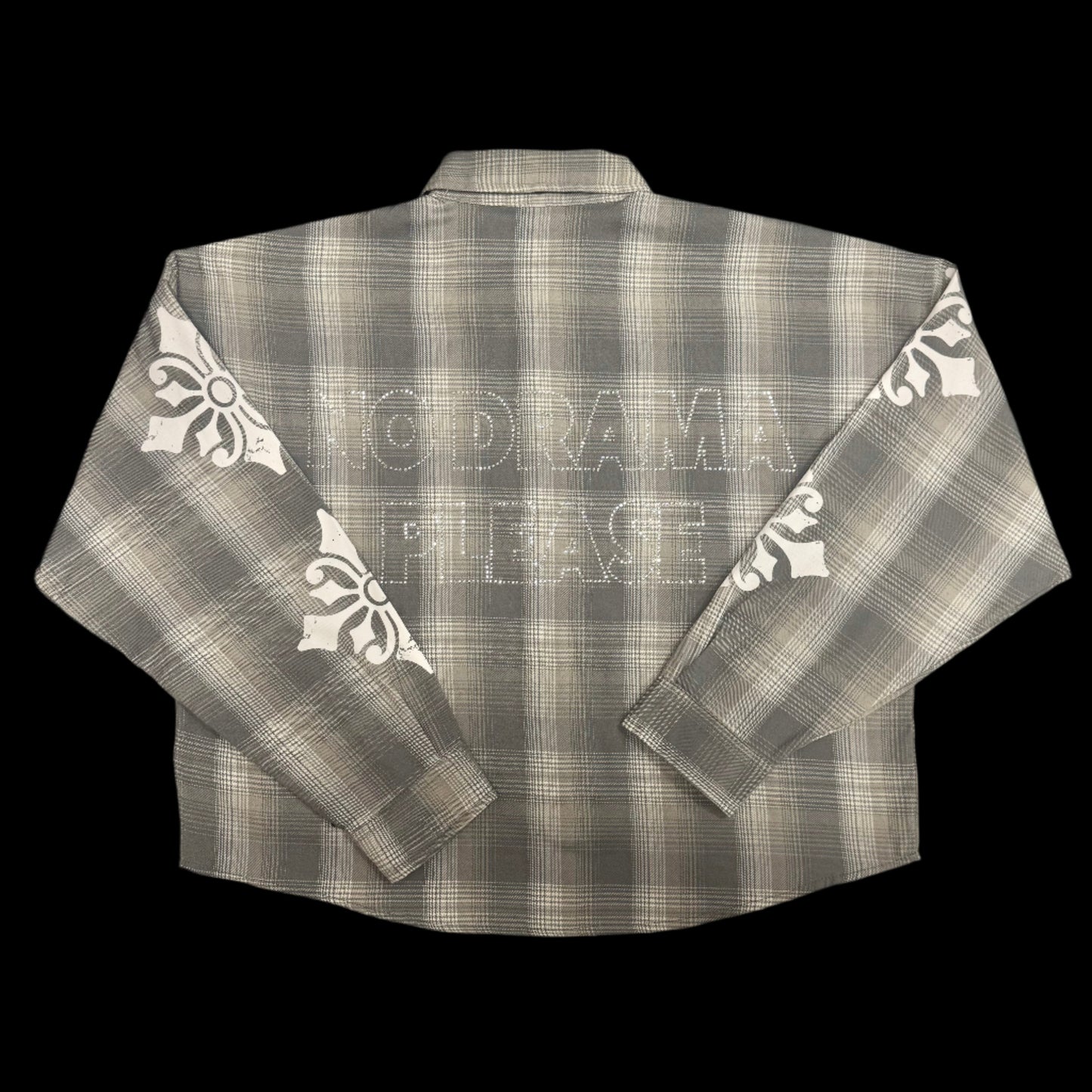 NDP FLANNEL SHIRT - GREY