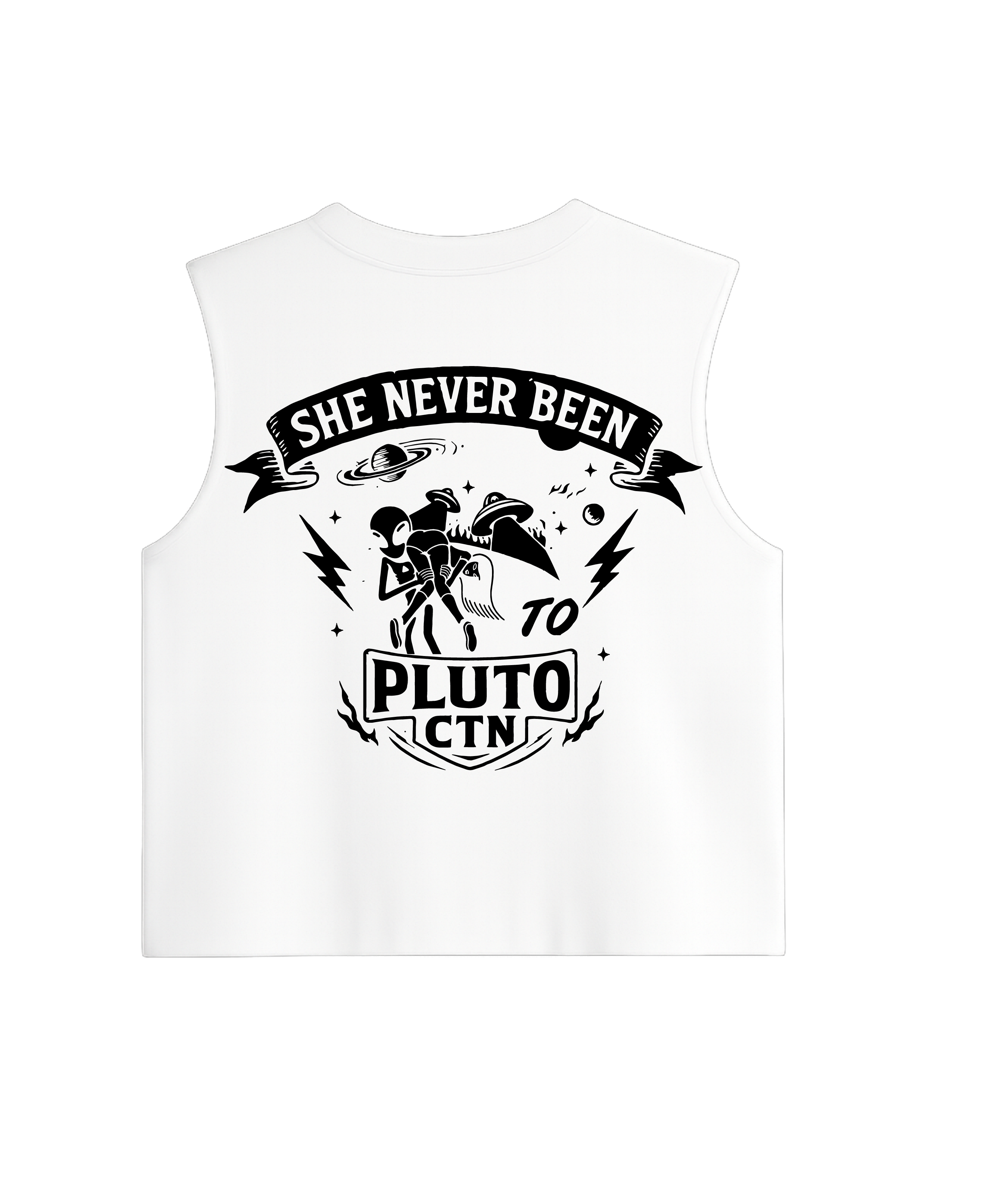 White SNBTP tee