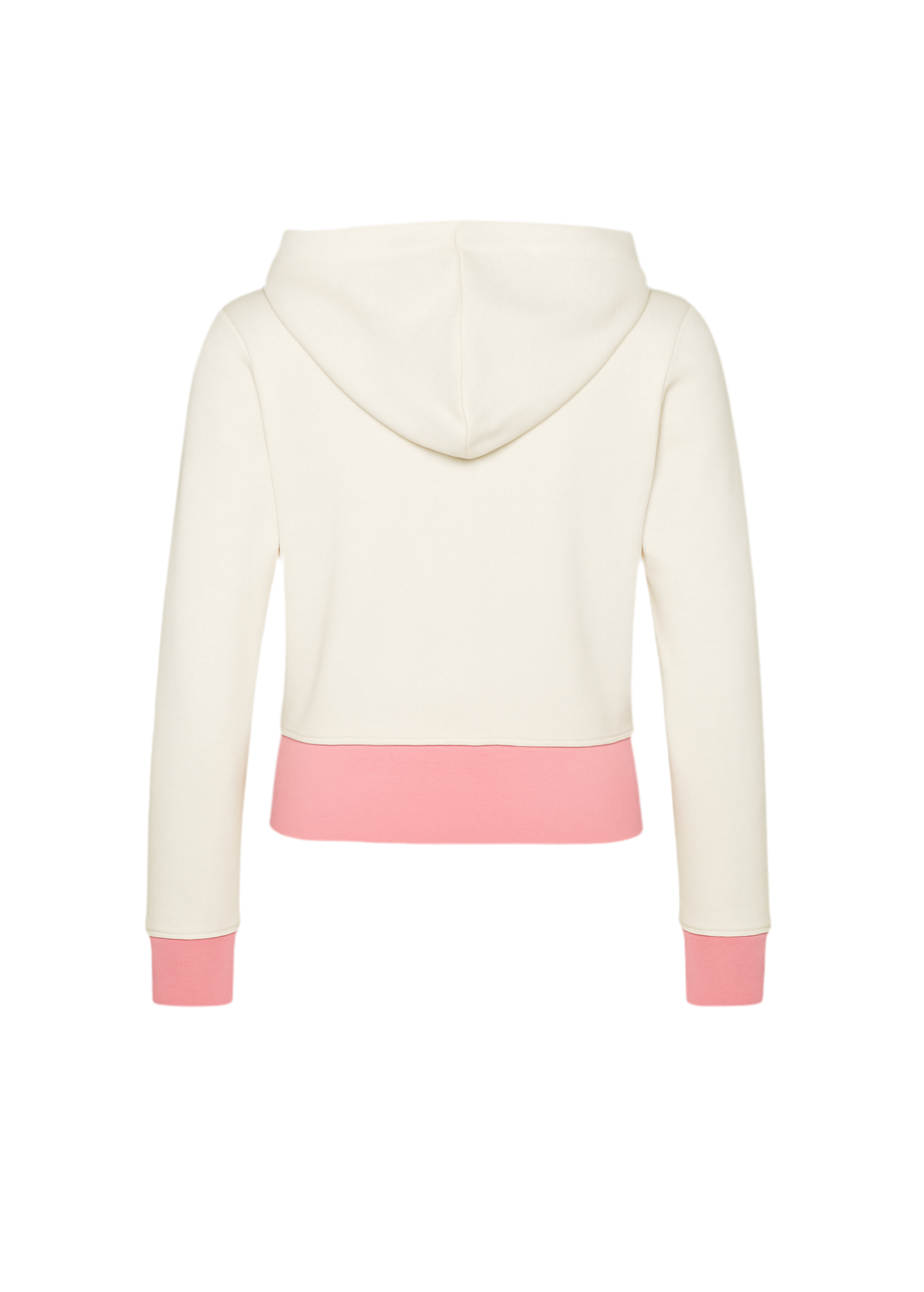 White VVS cropped hoodie