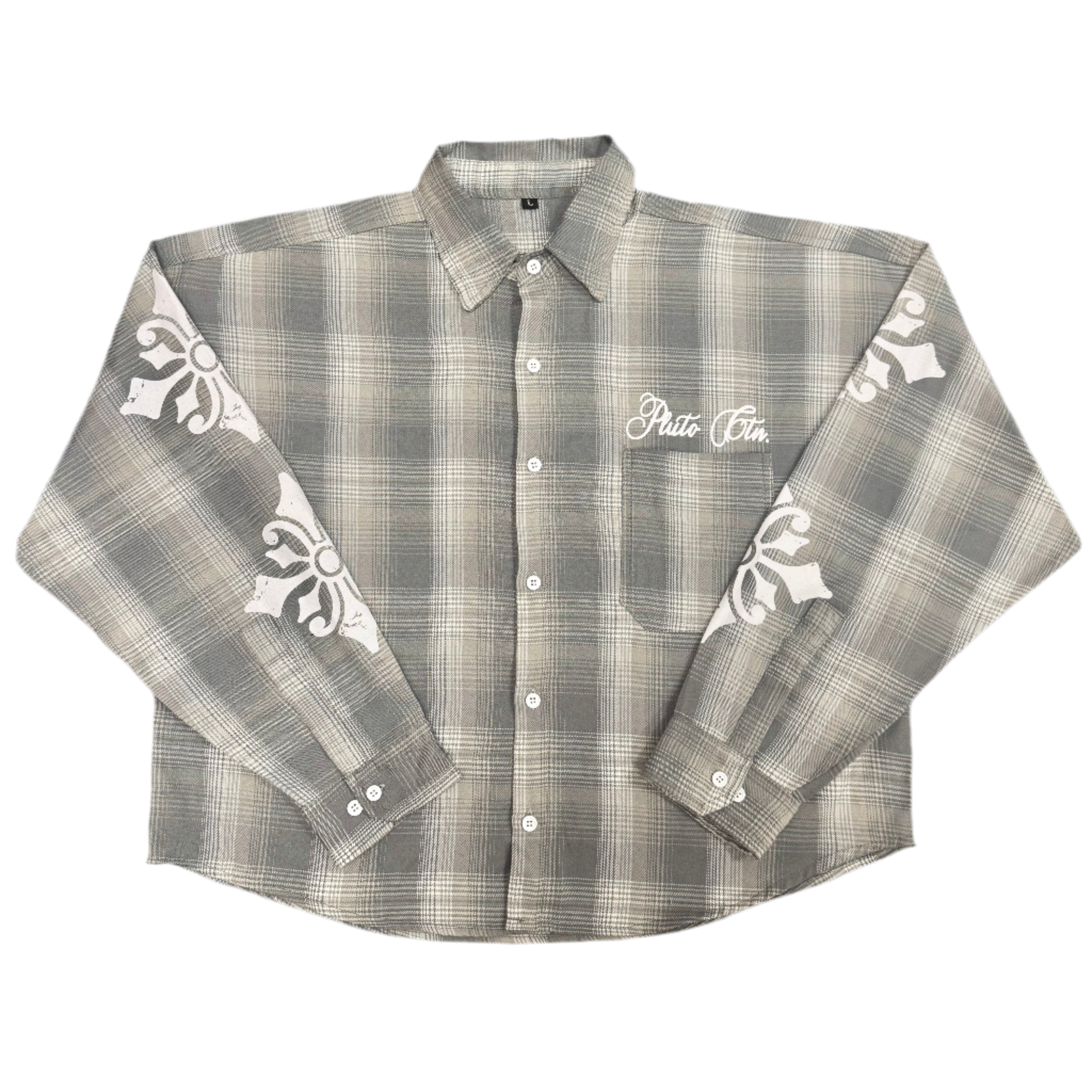 Grey NDP flannel