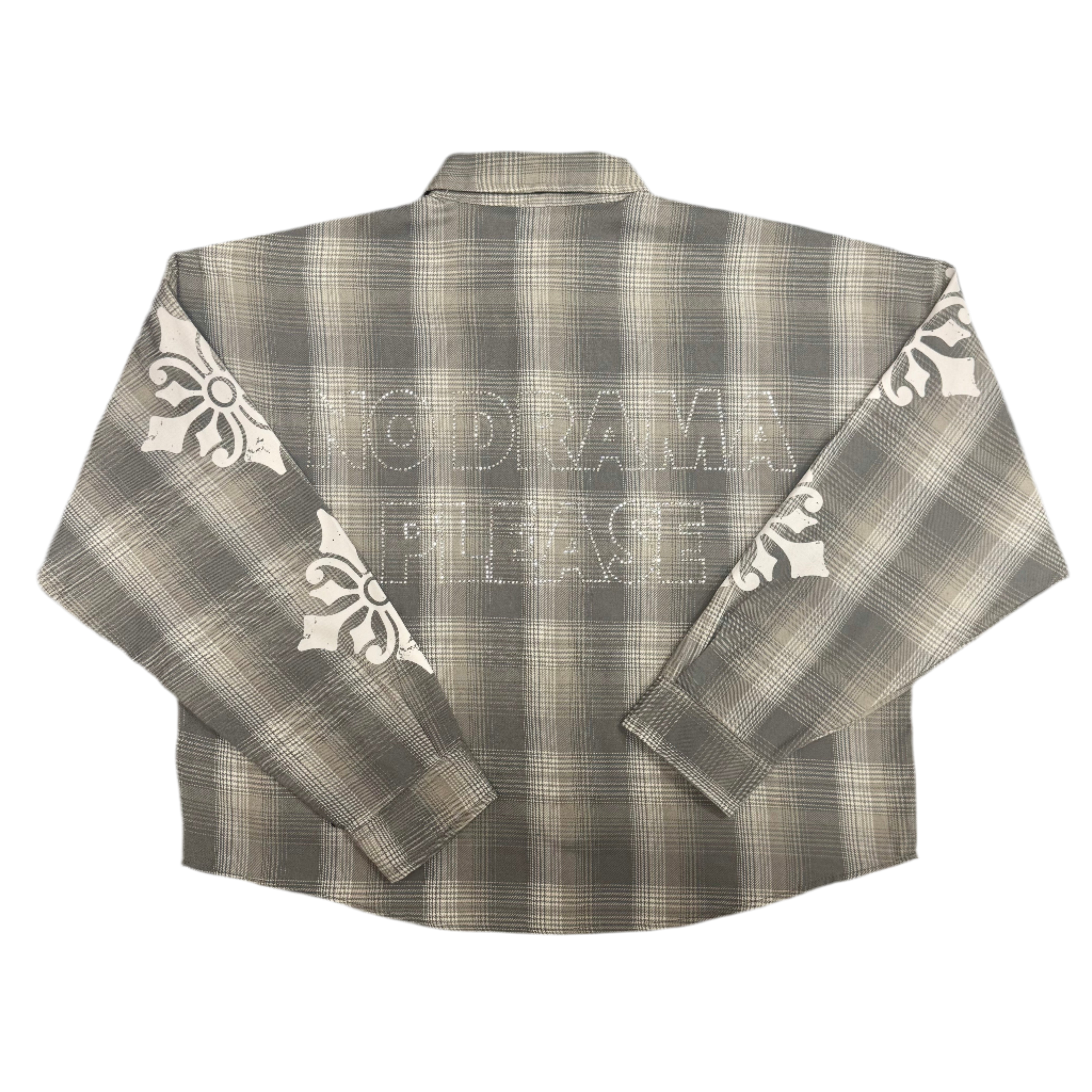 Grey NDP flannel