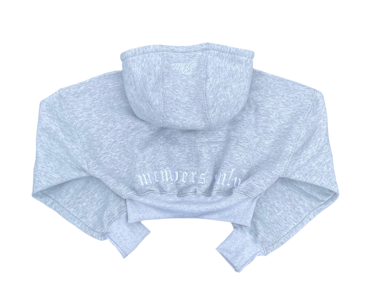 OG CROPPED HOODIE (WOMEN) - GREY